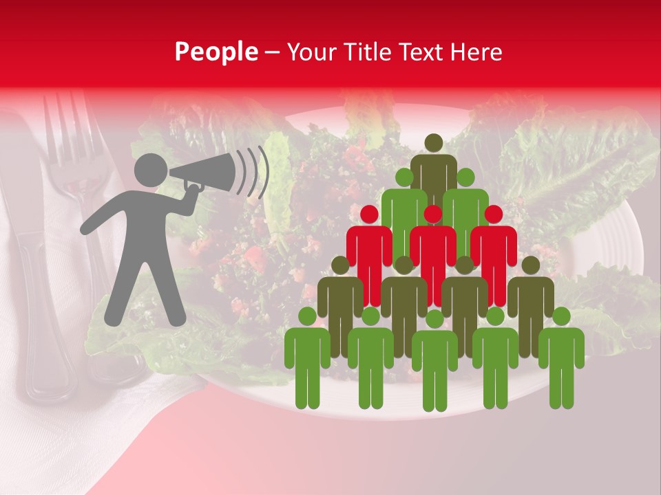 Mediteranean Knife Middle Eastern PowerPoint Template