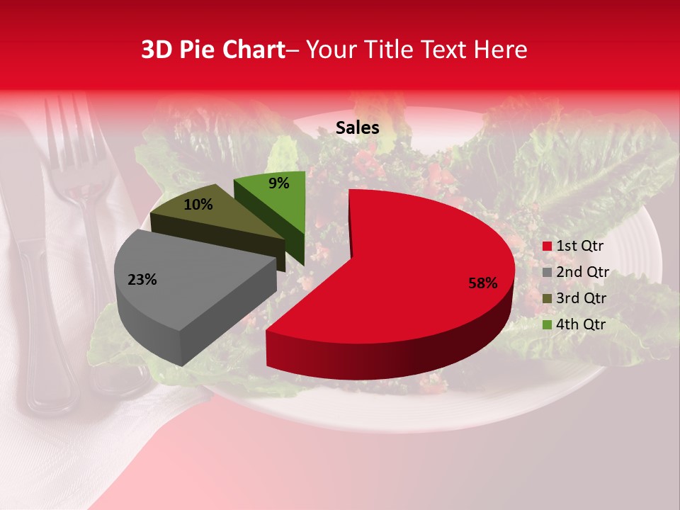 Mediteranean Knife Middle Eastern PowerPoint Template