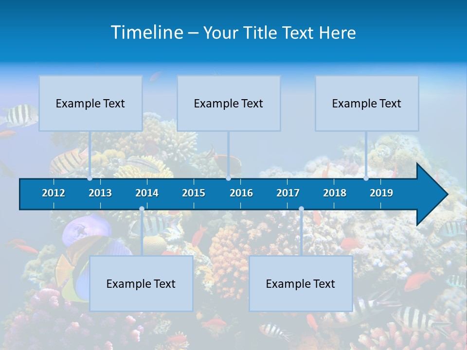 Deep Colorful Coral PowerPoint Template