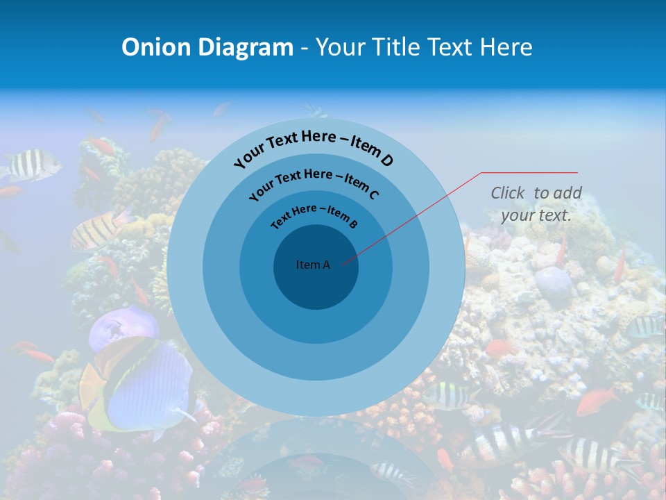 Deep Colorful Coral PowerPoint Template