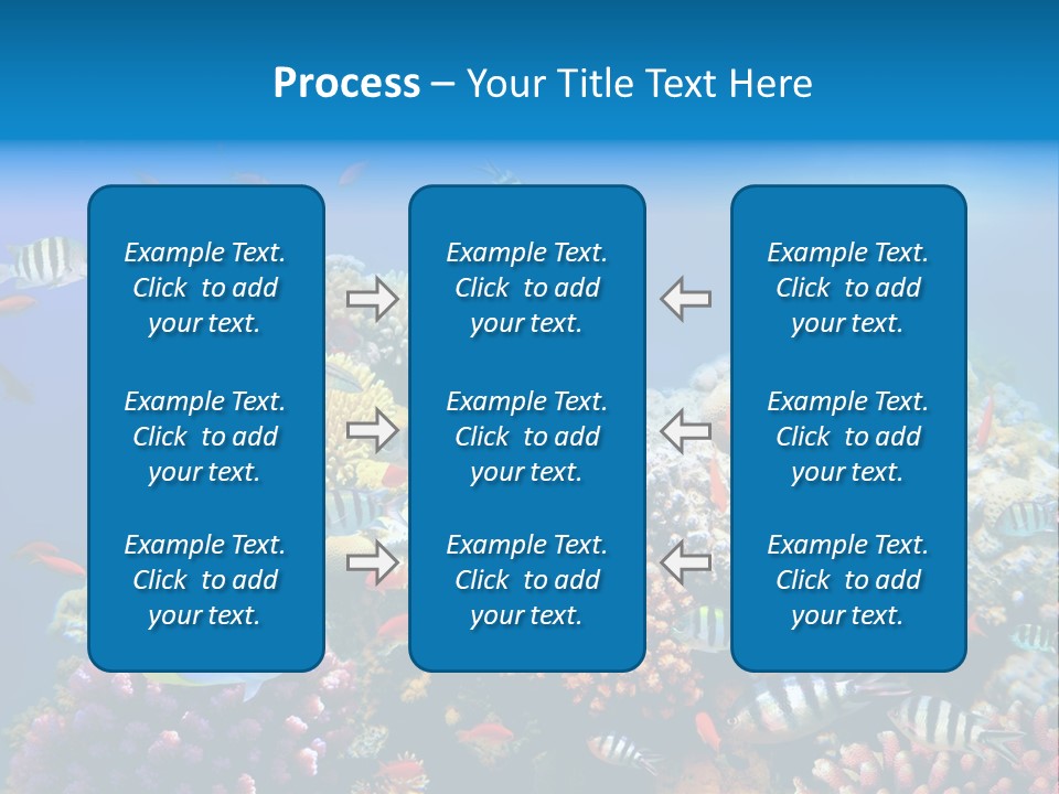 Deep Colorful Coral PowerPoint Template