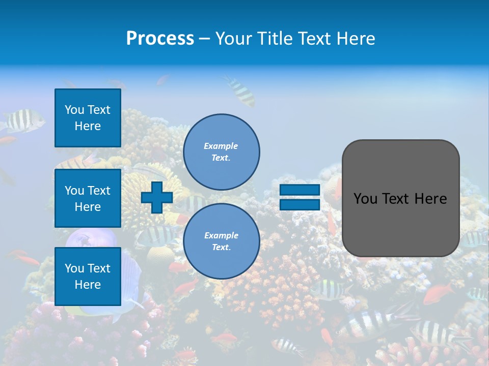 Deep Colorful Coral PowerPoint Template