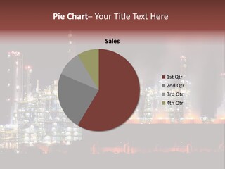 Nightlife Chimney Pollution PowerPoint Template