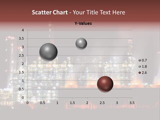 Nightlife Chimney Pollution PowerPoint Template