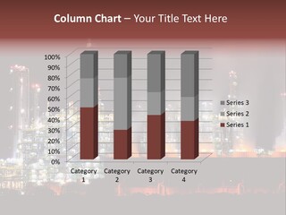 Nightlife Chimney Pollution PowerPoint Template