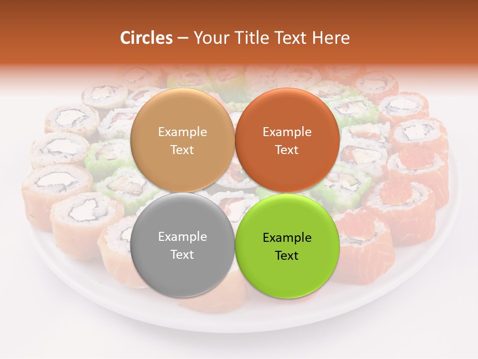 Sesame Culinary Mushroom PowerPoint Template