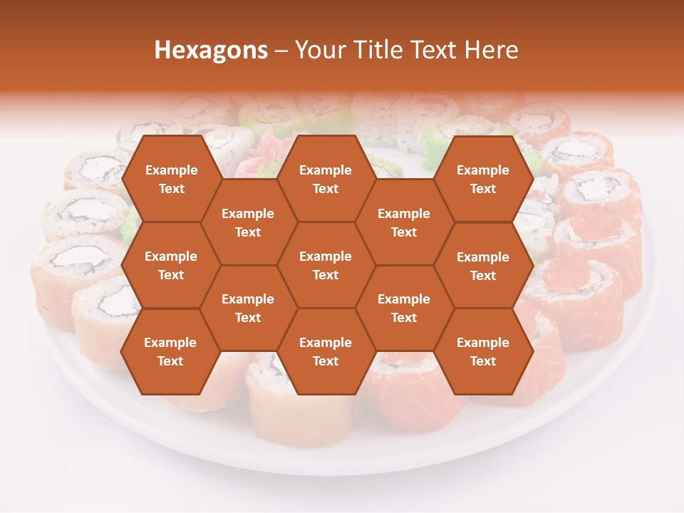 Sesame Culinary Mushroom PowerPoint Template