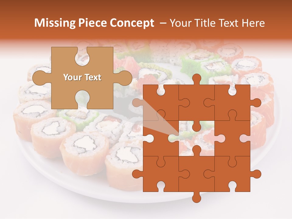 Sesame Culinary Mushroom PowerPoint Template