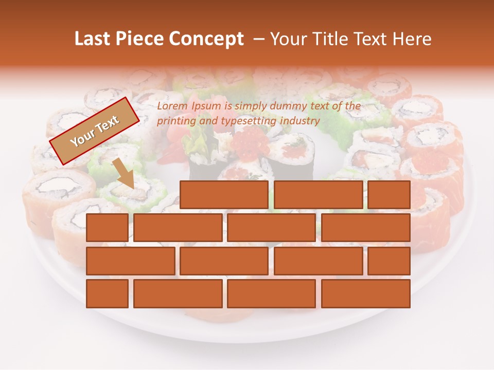 Sesame Culinary Mushroom PowerPoint Template
