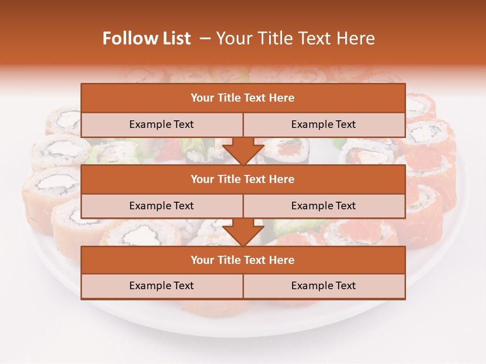 Sesame Culinary Mushroom PowerPoint Template