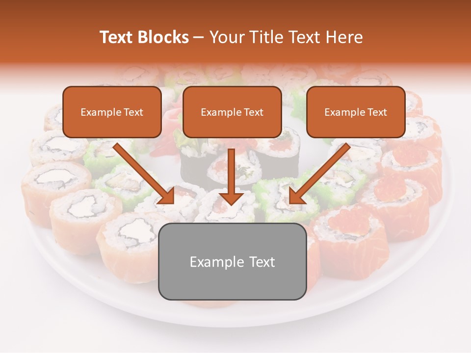 Sesame Culinary Mushroom PowerPoint Template