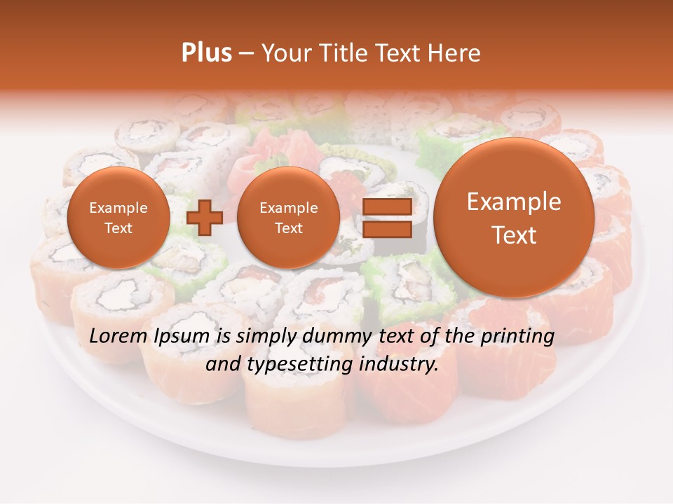 Sesame Culinary Mushroom PowerPoint Template