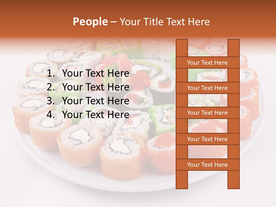 Sesame Culinary Mushroom PowerPoint Template