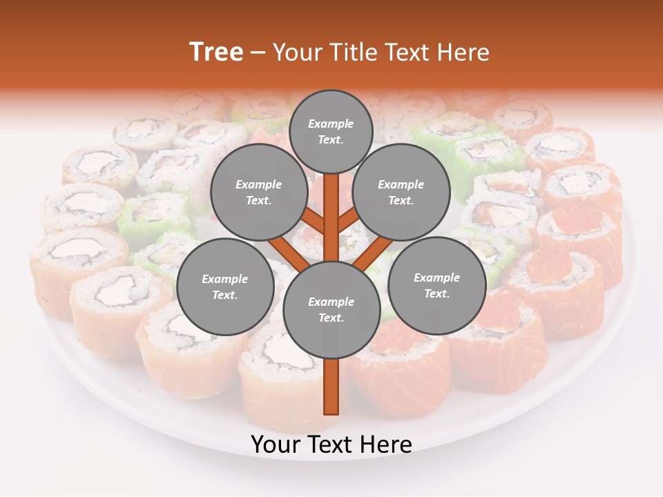 Sesame Culinary Mushroom PowerPoint Template