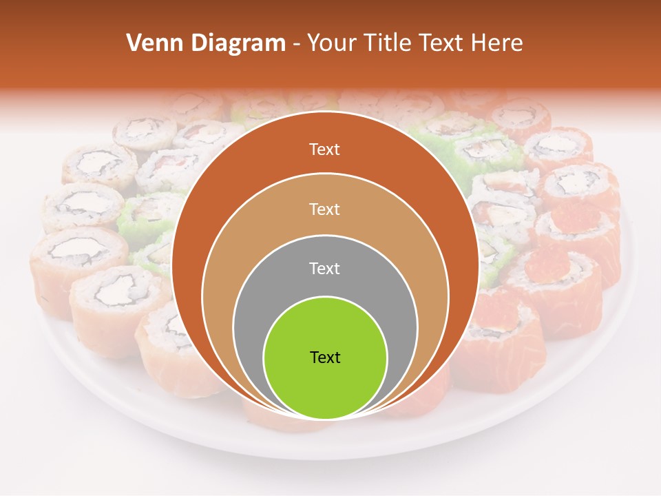 Sesame Culinary Mushroom PowerPoint Template