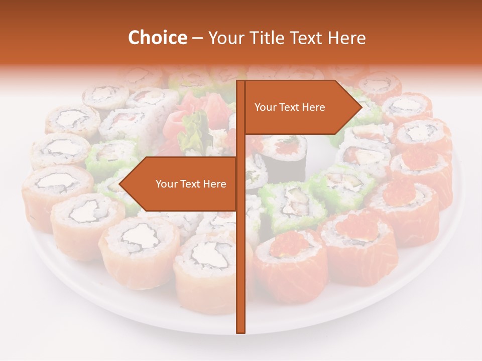 Sesame Culinary Mushroom PowerPoint Template