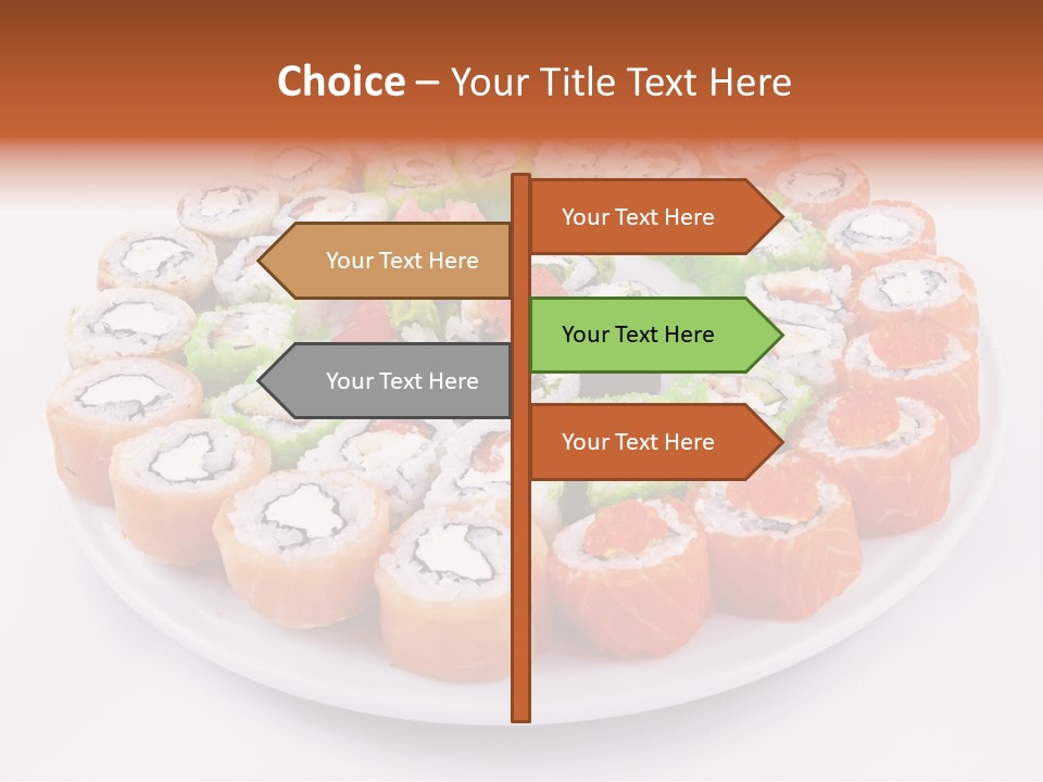 Sesame Culinary Mushroom PowerPoint Template