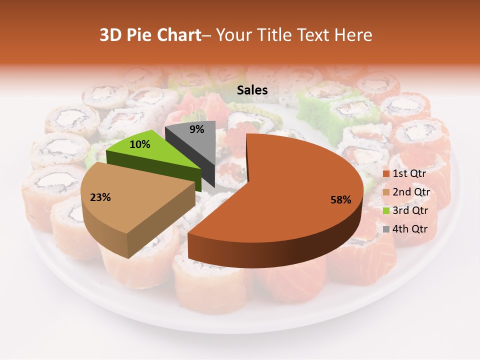 Sesame Culinary Mushroom PowerPoint Template