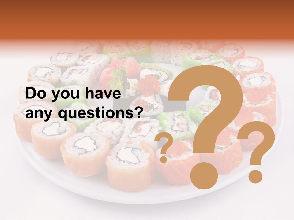 Sesame Culinary Mushroom PowerPoint Template