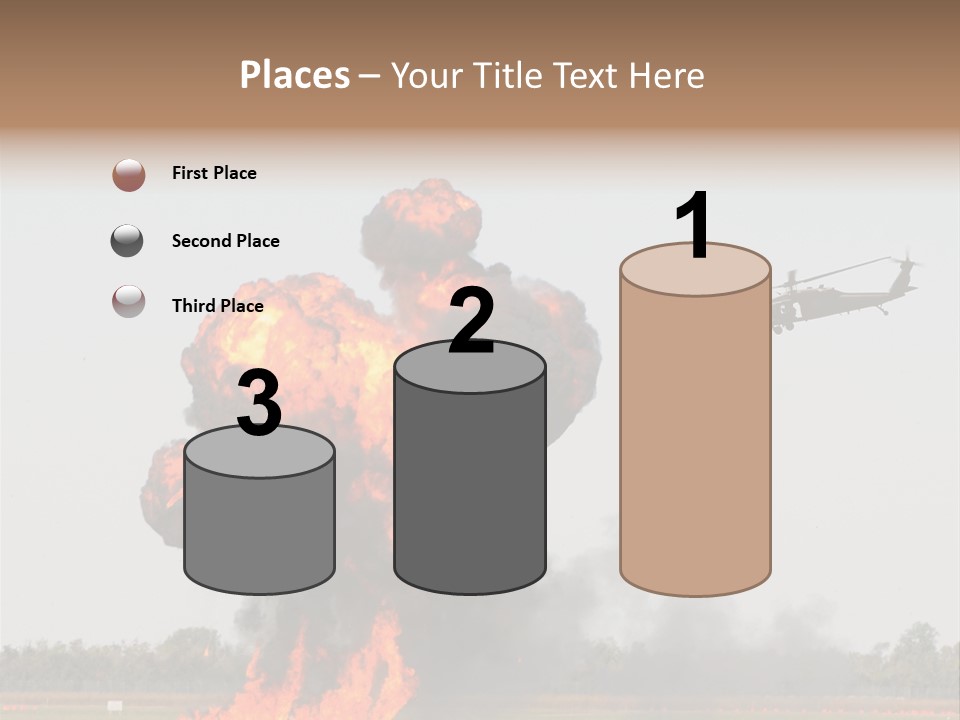 Fireball Military Two PowerPoint Template