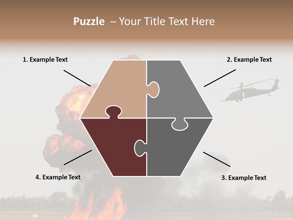 Fireball Military Two PowerPoint Template