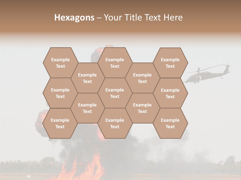 Fireball Military Two PowerPoint Template