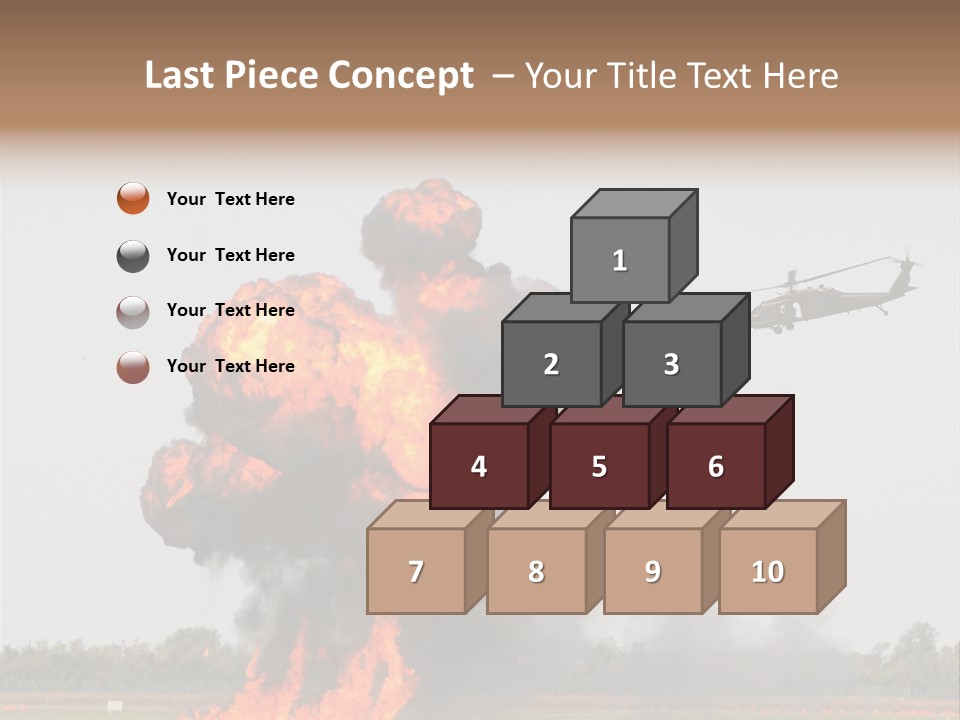 Fireball Military Two PowerPoint Template