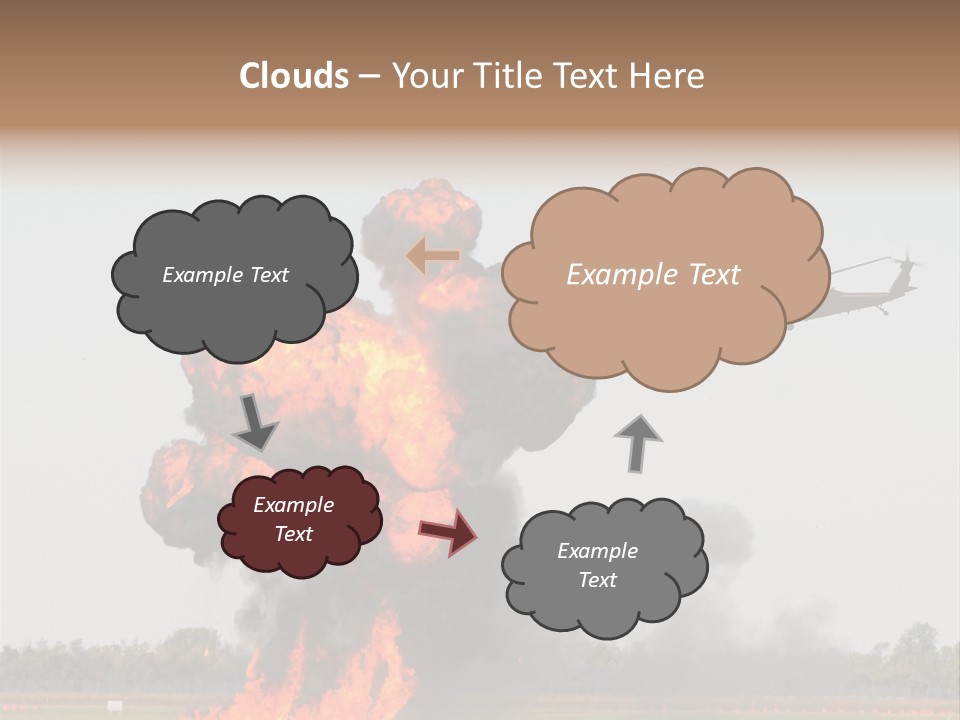 Fireball Military Two PowerPoint Template