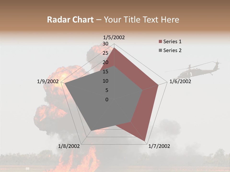 Fireball Military Two PowerPoint Template