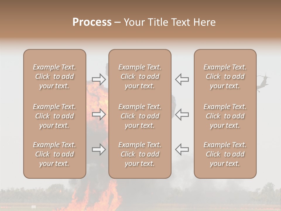 Fireball Military Two PowerPoint Template