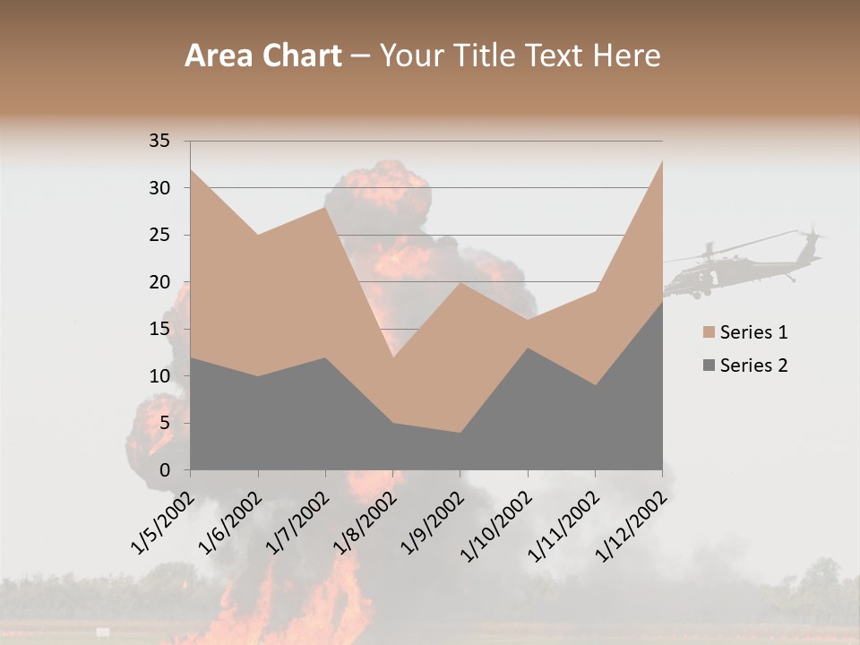Fireball Military Two PowerPoint Template