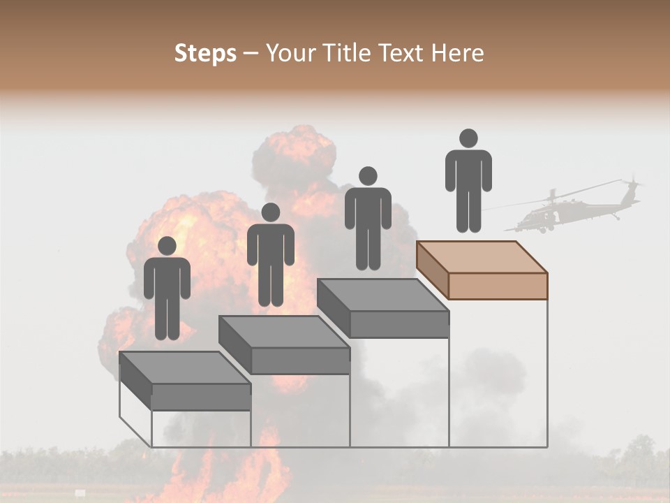 Fireball Military Two PowerPoint Template
