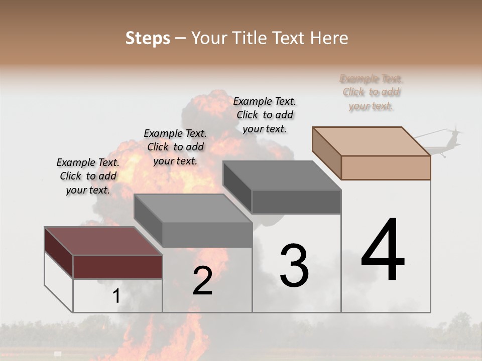 Fireball Military Two PowerPoint Template
