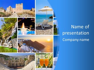 Vacations Temple Collection PowerPoint Template