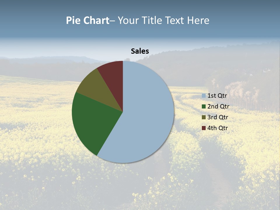 Europe Surrey Canola PowerPoint Template
