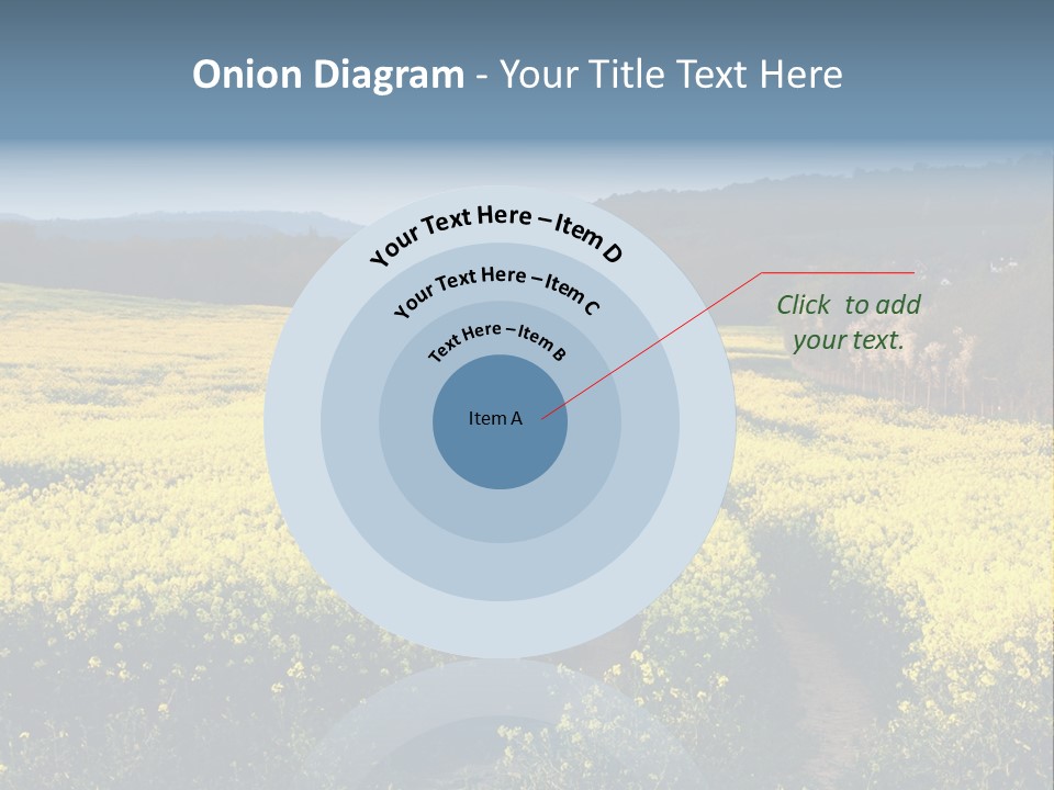 Europe Surrey Canola PowerPoint Template