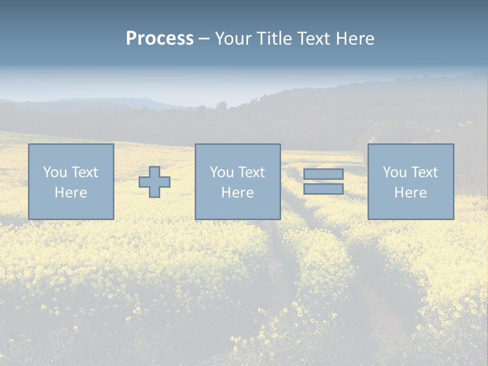Europe Surrey Canola PowerPoint Template