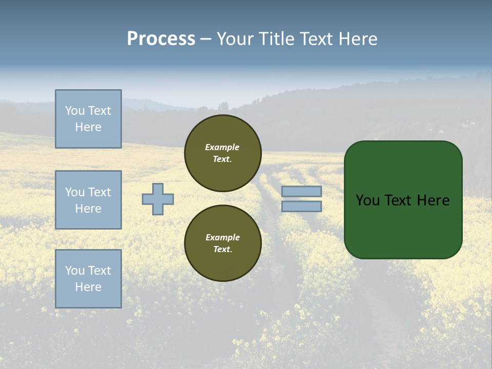 Europe Surrey Canola PowerPoint Template