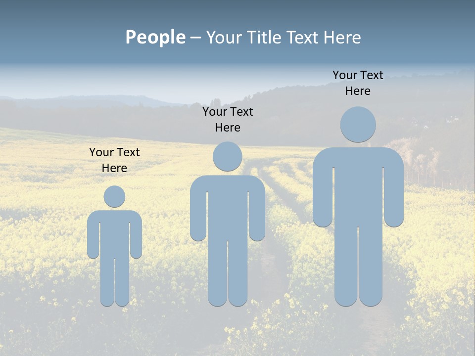 Europe Surrey Canola PowerPoint Template