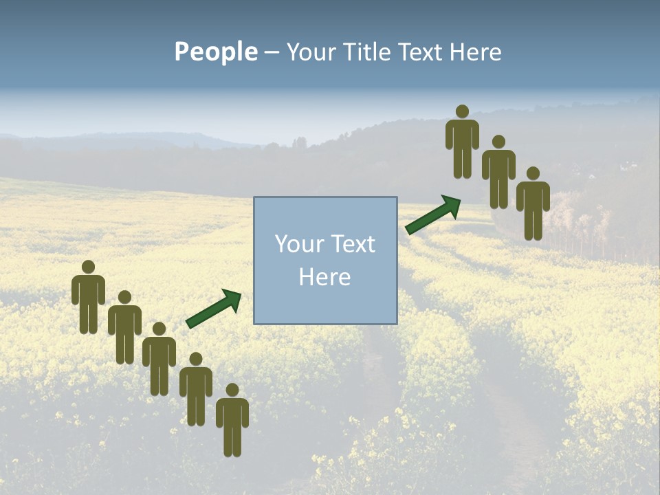 Europe Surrey Canola PowerPoint Template