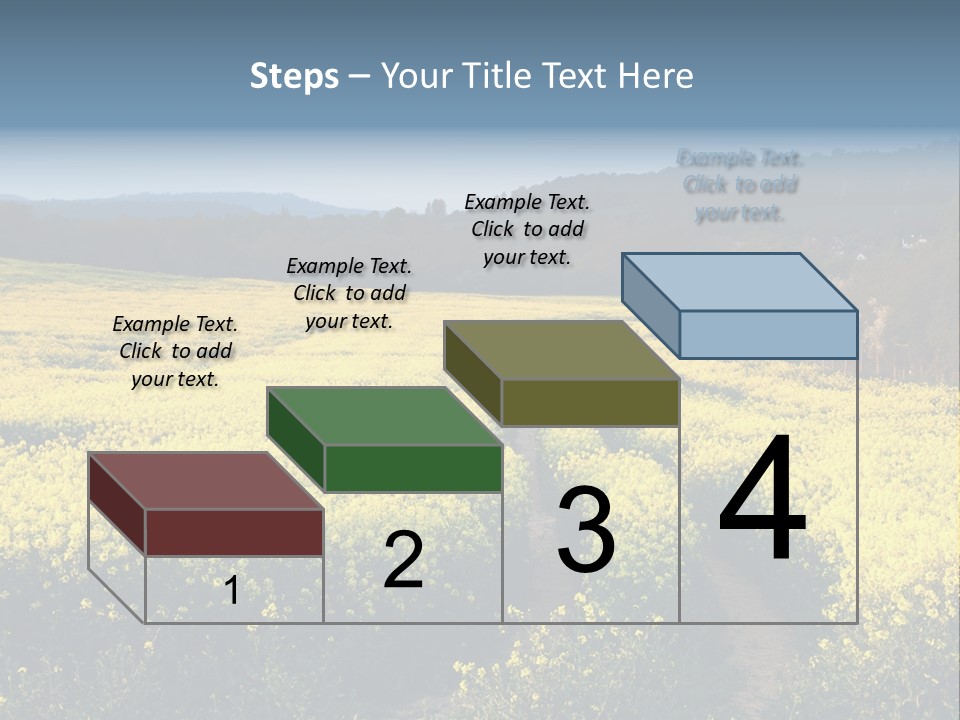 Europe Surrey Canola PowerPoint Template