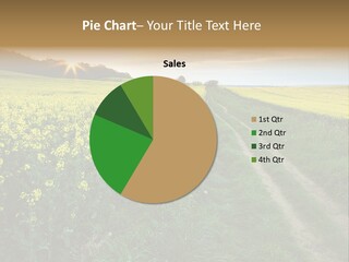 Nature Sunset Seasonal PowerPoint Template