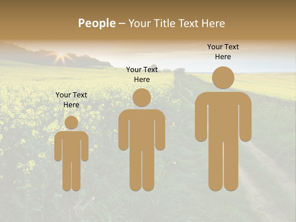 Nature Sunset Seasonal PowerPoint Template