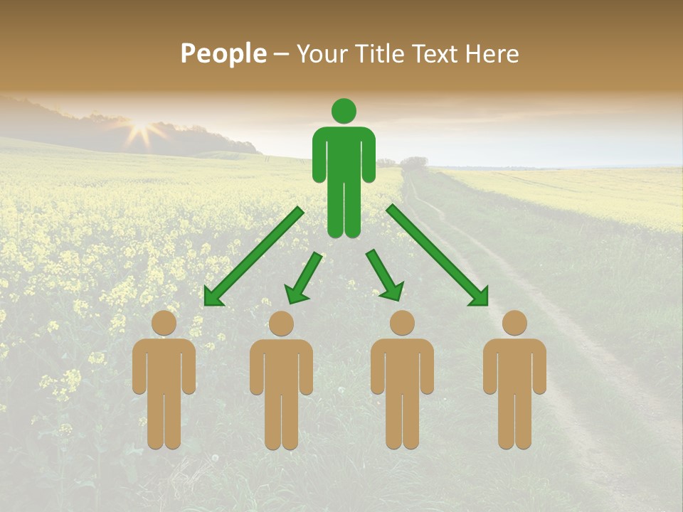 Nature Sunset Seasonal PowerPoint Template