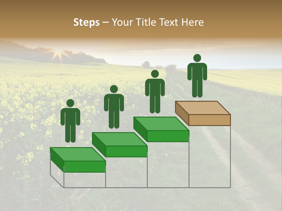 Nature Sunset Seasonal PowerPoint Template