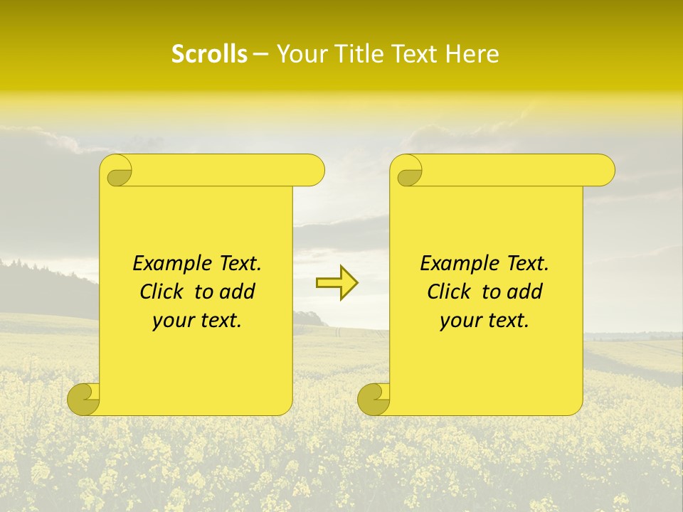 Agriculture Surrey Hills PowerPoint Template