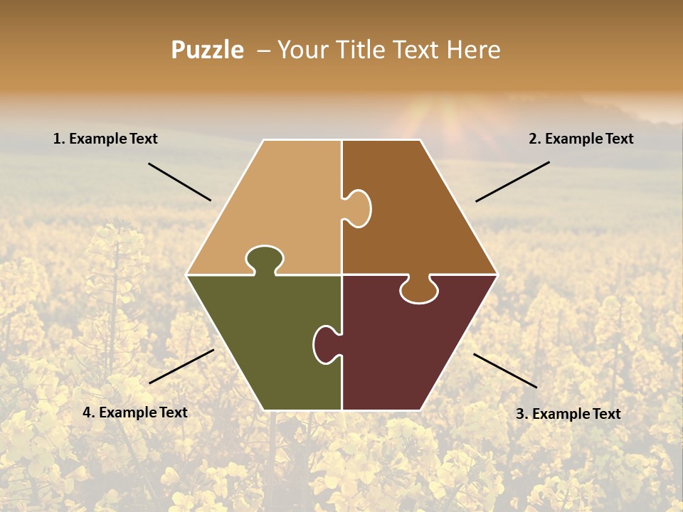 Meadow Nobody Background PowerPoint Template