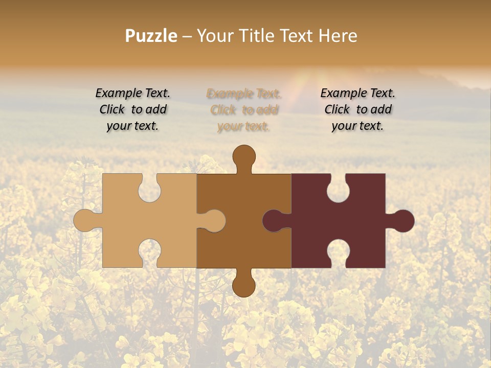 Meadow Nobody Background PowerPoint Template