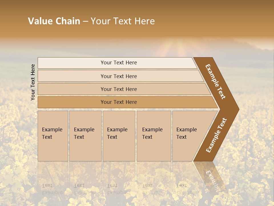 Meadow Nobody Background PowerPoint Template