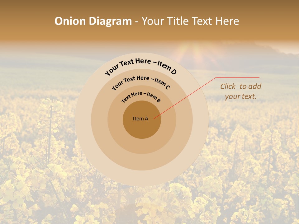 Meadow Nobody Background PowerPoint Template